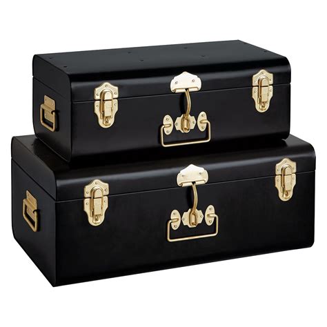 small metal trunk box|portable metal storage boxes.